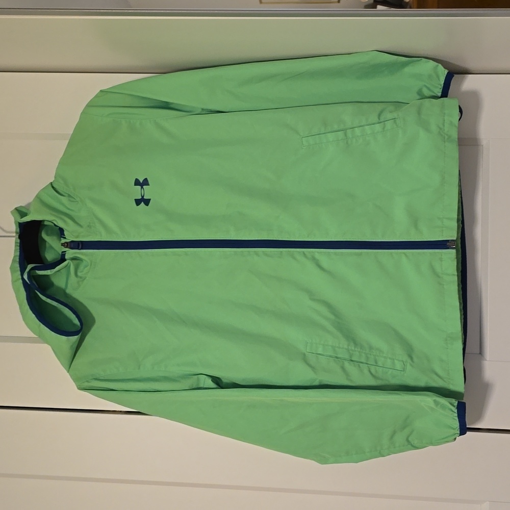 Under Armour Hooded Windbreaker Youth Medium